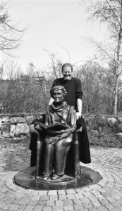 Pastor Vogel mit Astrid Lindgren